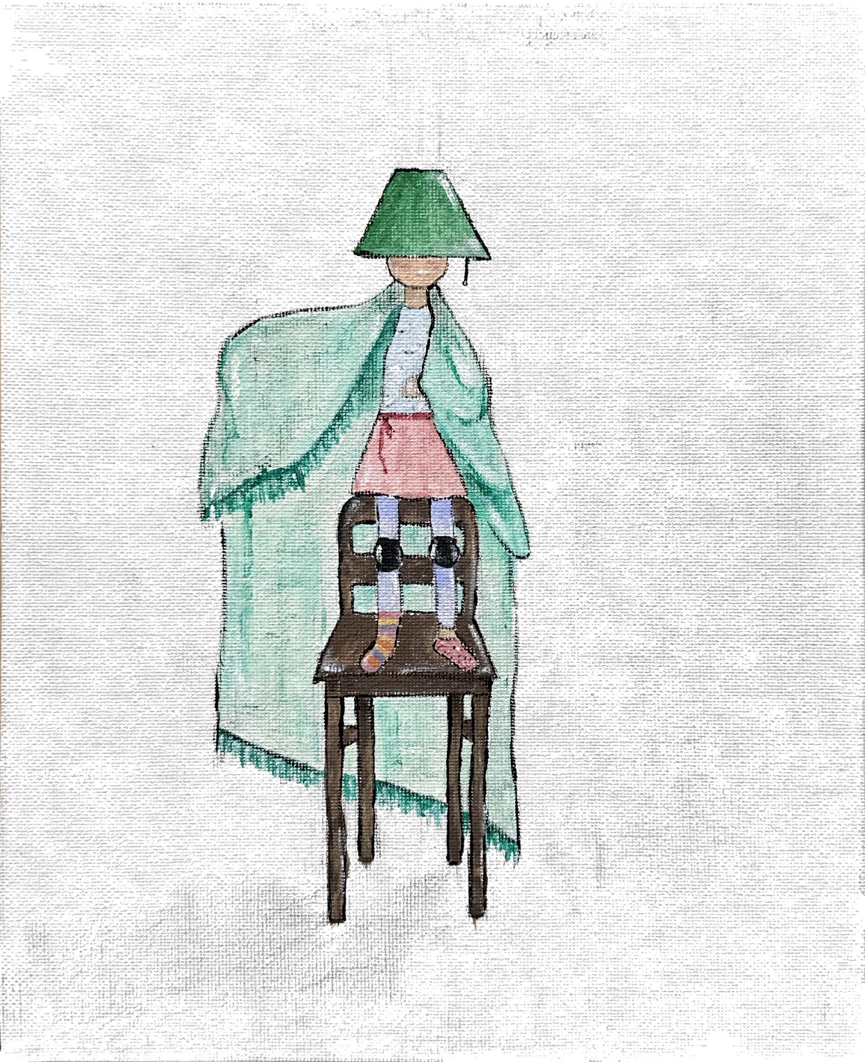 The Lamp of Imagination - Watercolor by Maja A. Moger