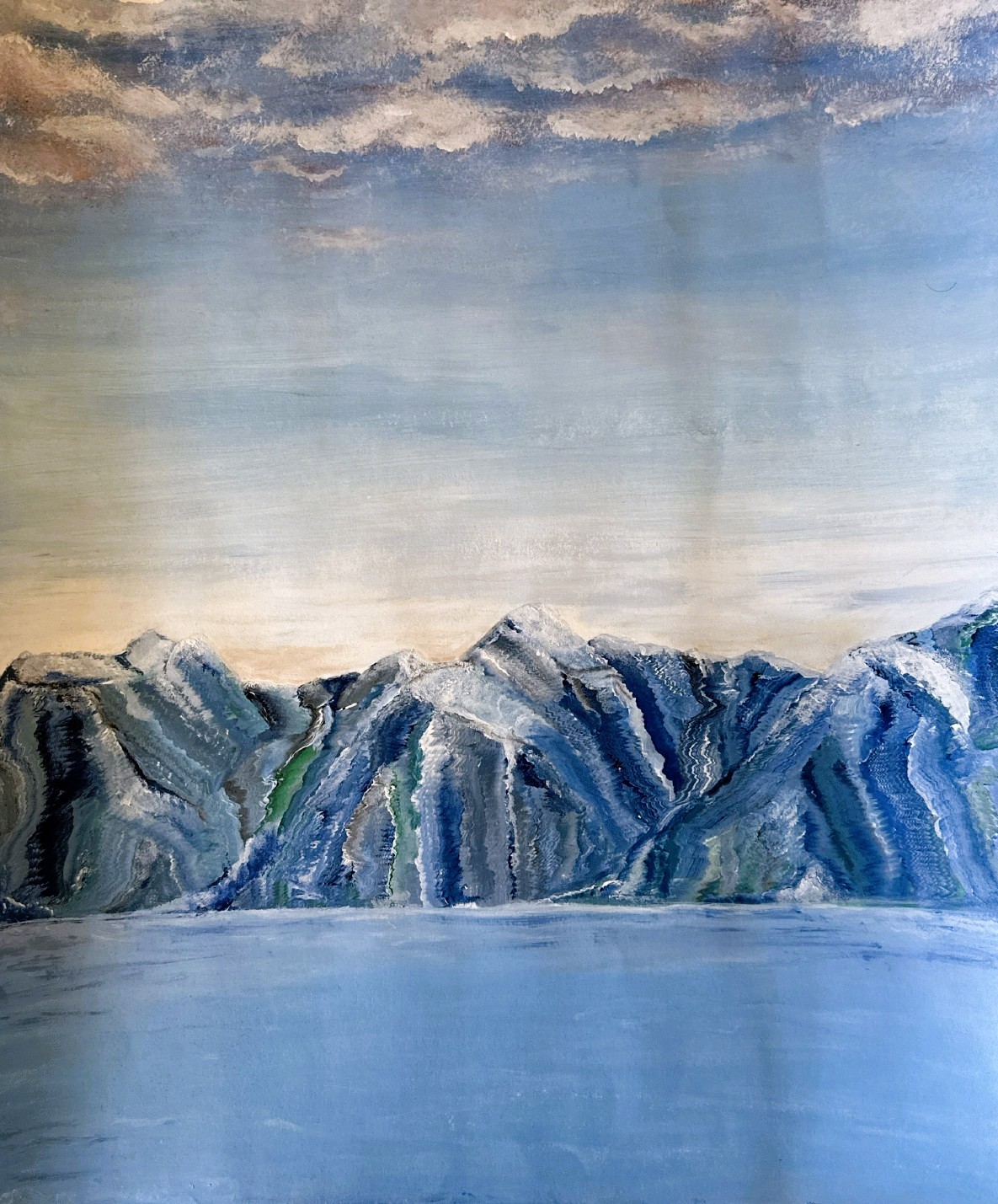 Mountains #2 - Watercolor by Maja A. Moger